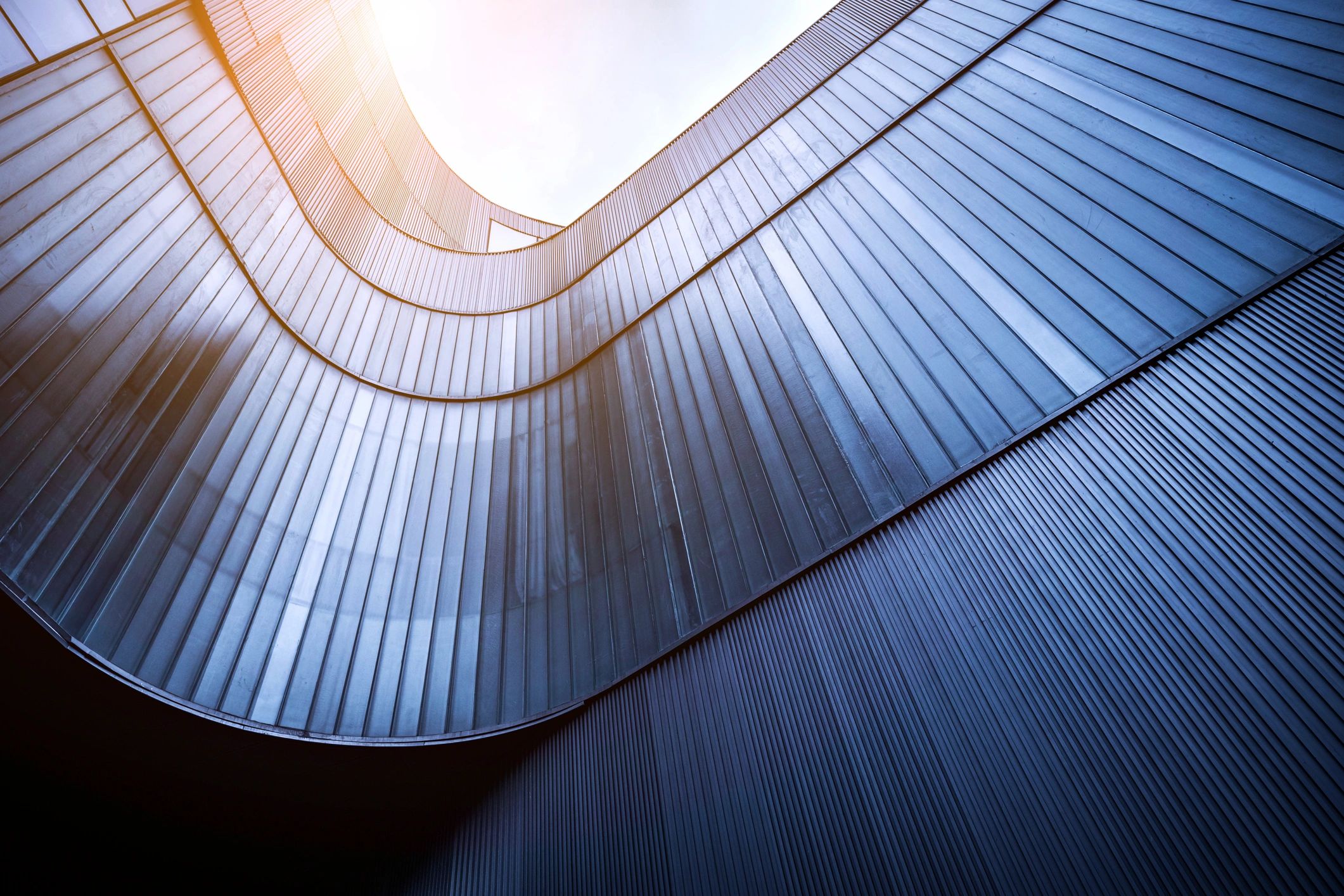 Modern commercial property exterior