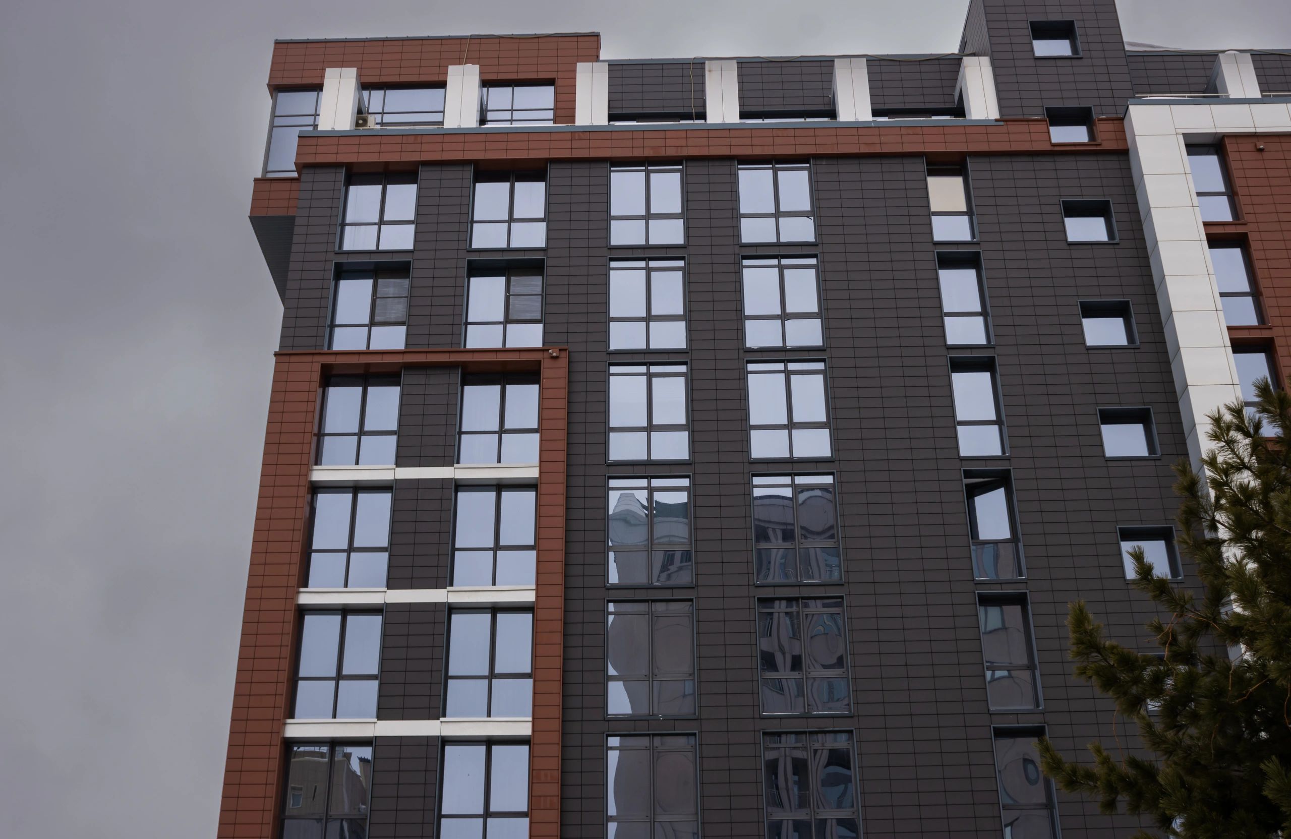 Modern apartment building exterior for rental investment